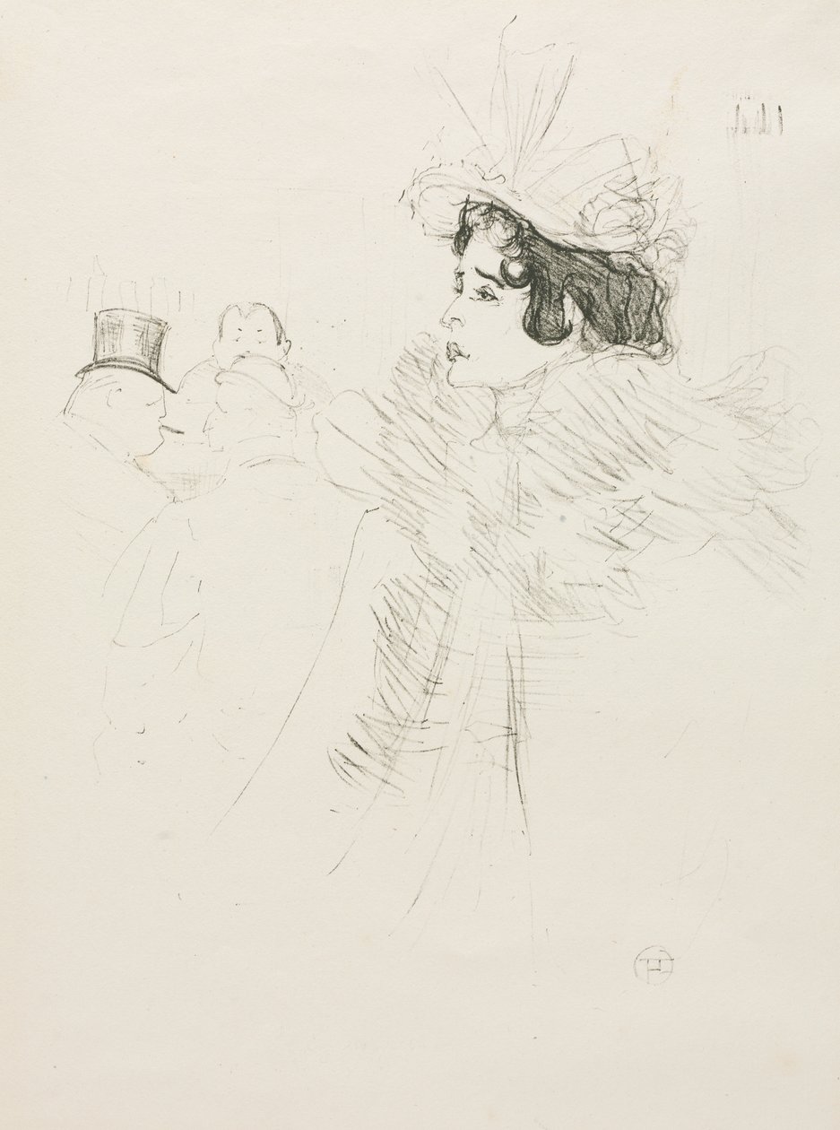 Miss May Belfort av Henri de Toulouse Lautrec