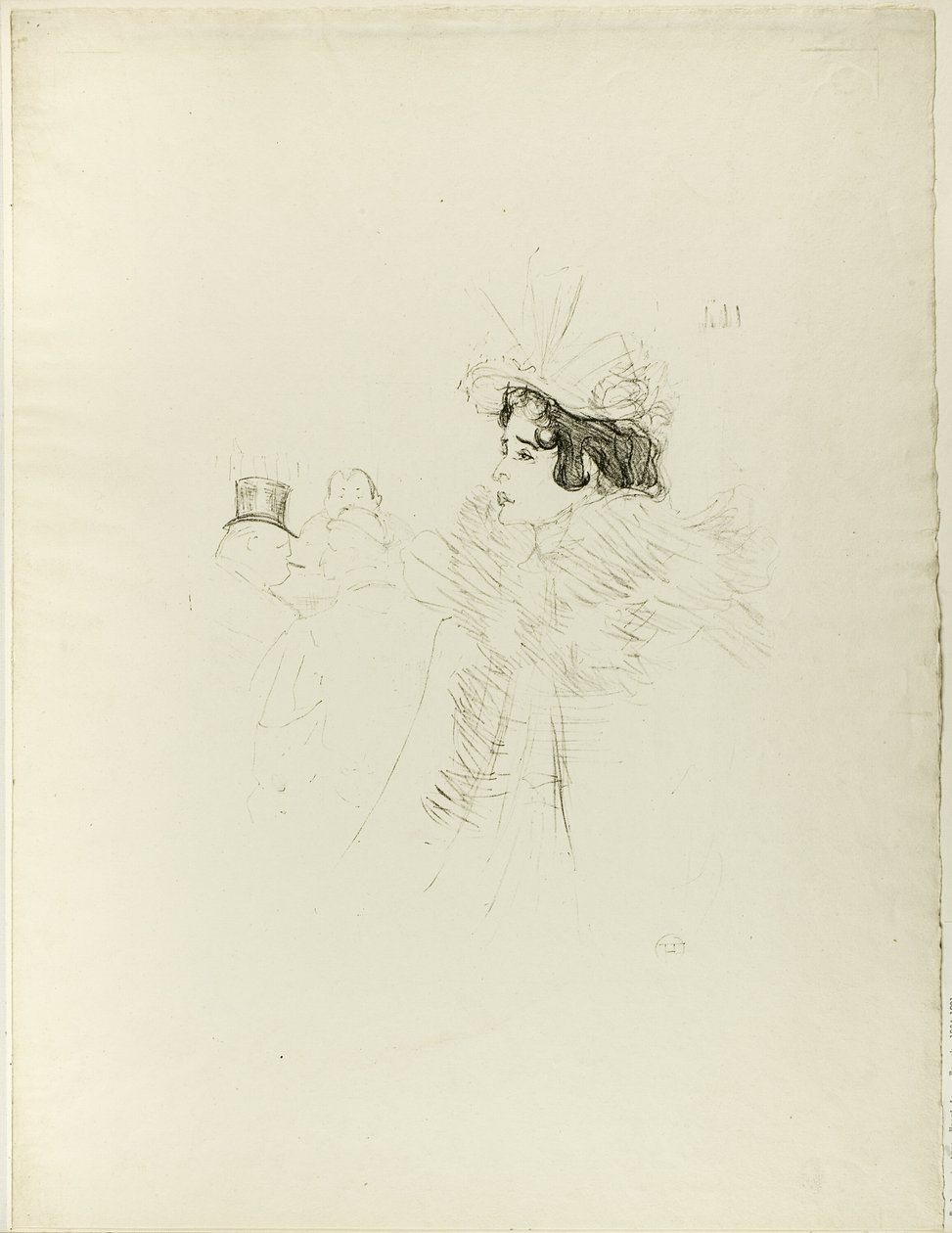 Miss May Belfort på baren Achille av Henri de Toulouse Lautrec