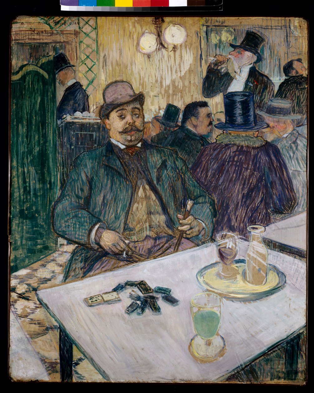 Monsieur Boileau på kaféet, 1893 av Henri de Toulouse Lautrec
