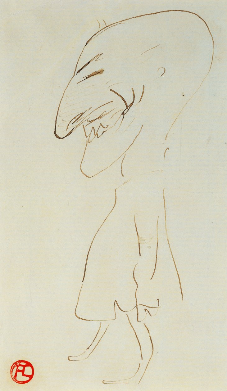 Monsieur Paul Viaud, ca 1899 av Henri de Toulouse Lautrec