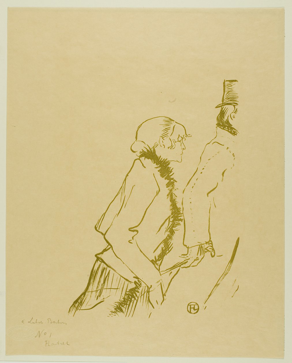 Stackars Street-Walker! av Henri de Toulouse Lautrec