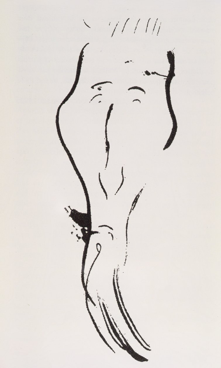 Porträtt av Felix Feneon, 1896 av Henri de Toulouse Lautrec