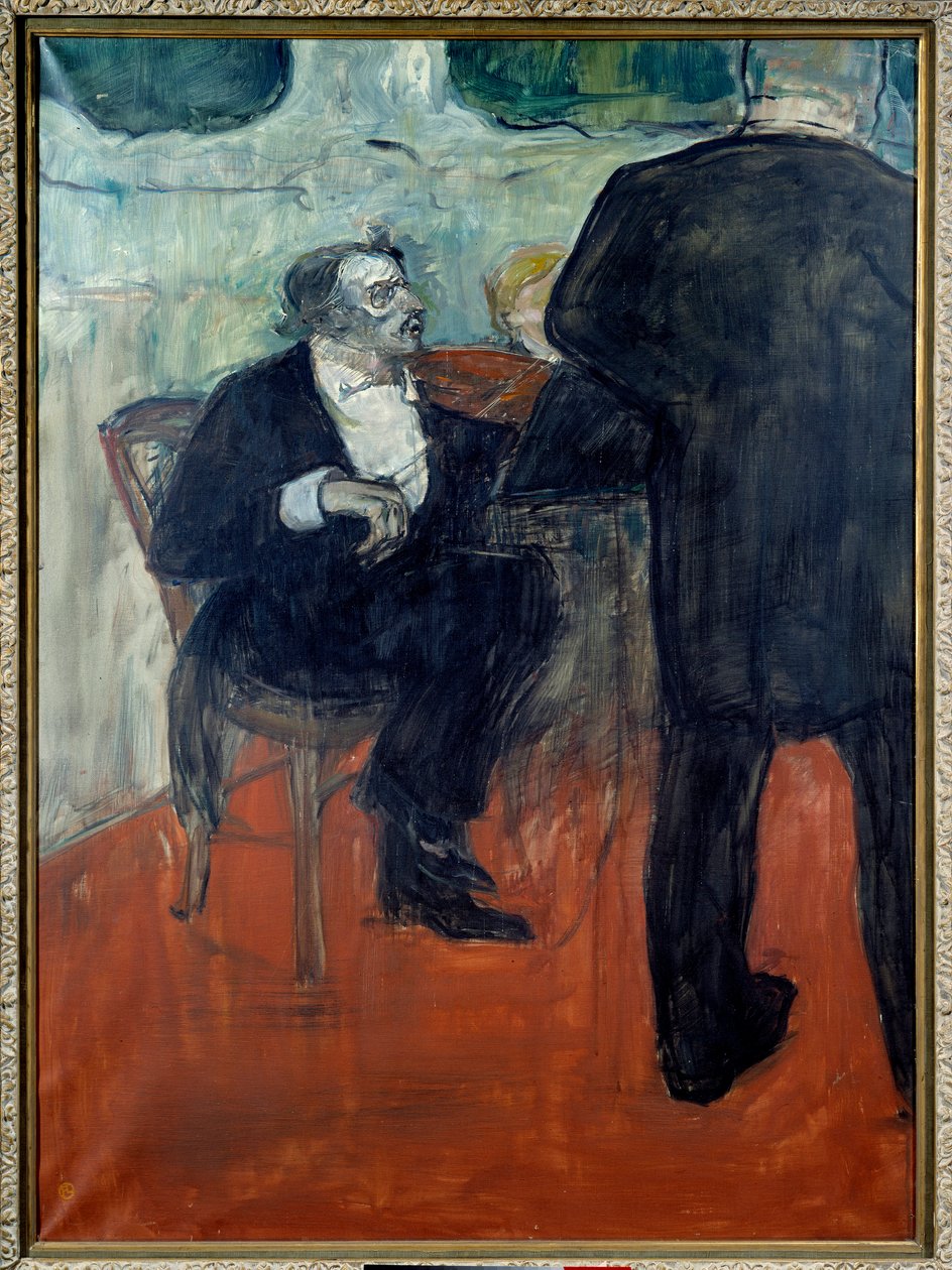 Porträtt av violinisten Jean Baptiste Charles Dancla (1817-1907) Målning av Henri de Toulouse Lautrec (1864-1901) 1900 Privat samling - Porträtt av violinisten Jean Baptiste Charles Dancla (1817-1907). Målning av Henri de Toulouse Lautrec (1864-1901) av Henri de Toulouse Lautrec