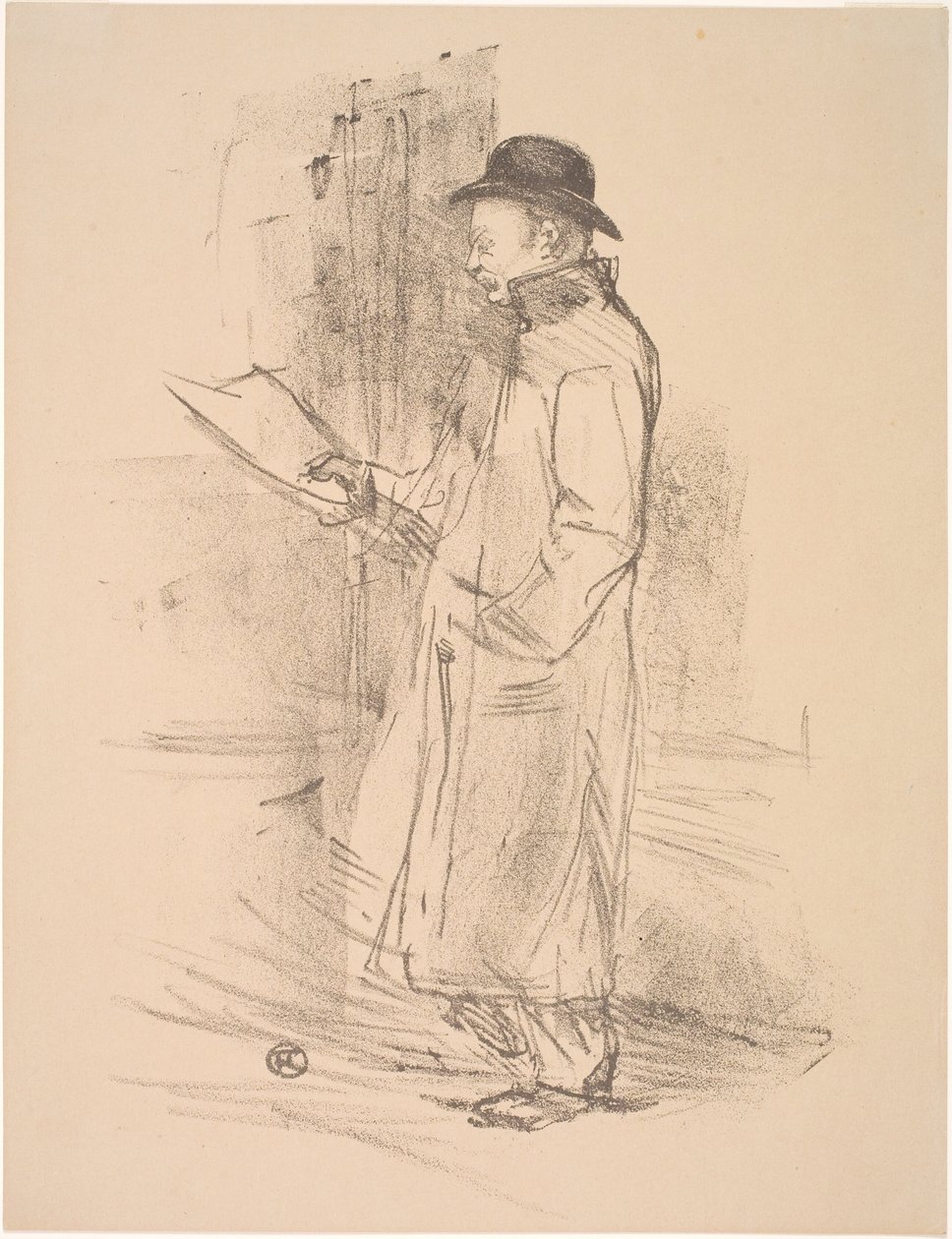Gémier förmånsprogram av Henri de Toulouse Lautrec