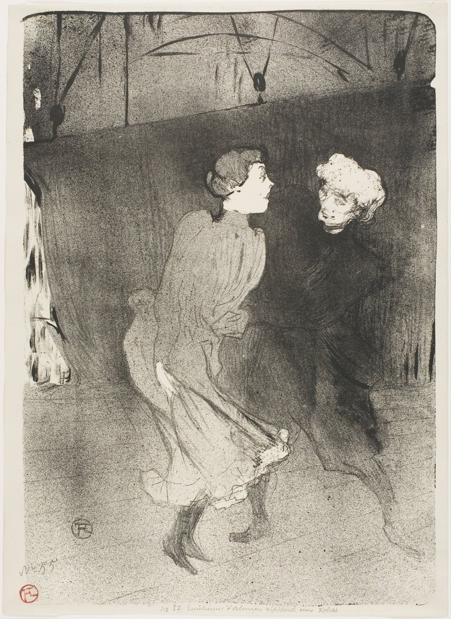 Repetition på Folies-Bergère, Emilenne D