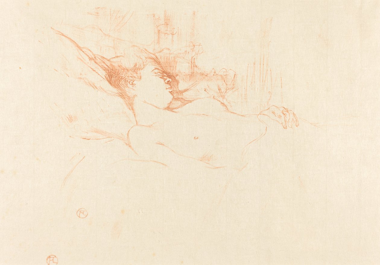 Sömn av Henri de Toulouse Lautrec
