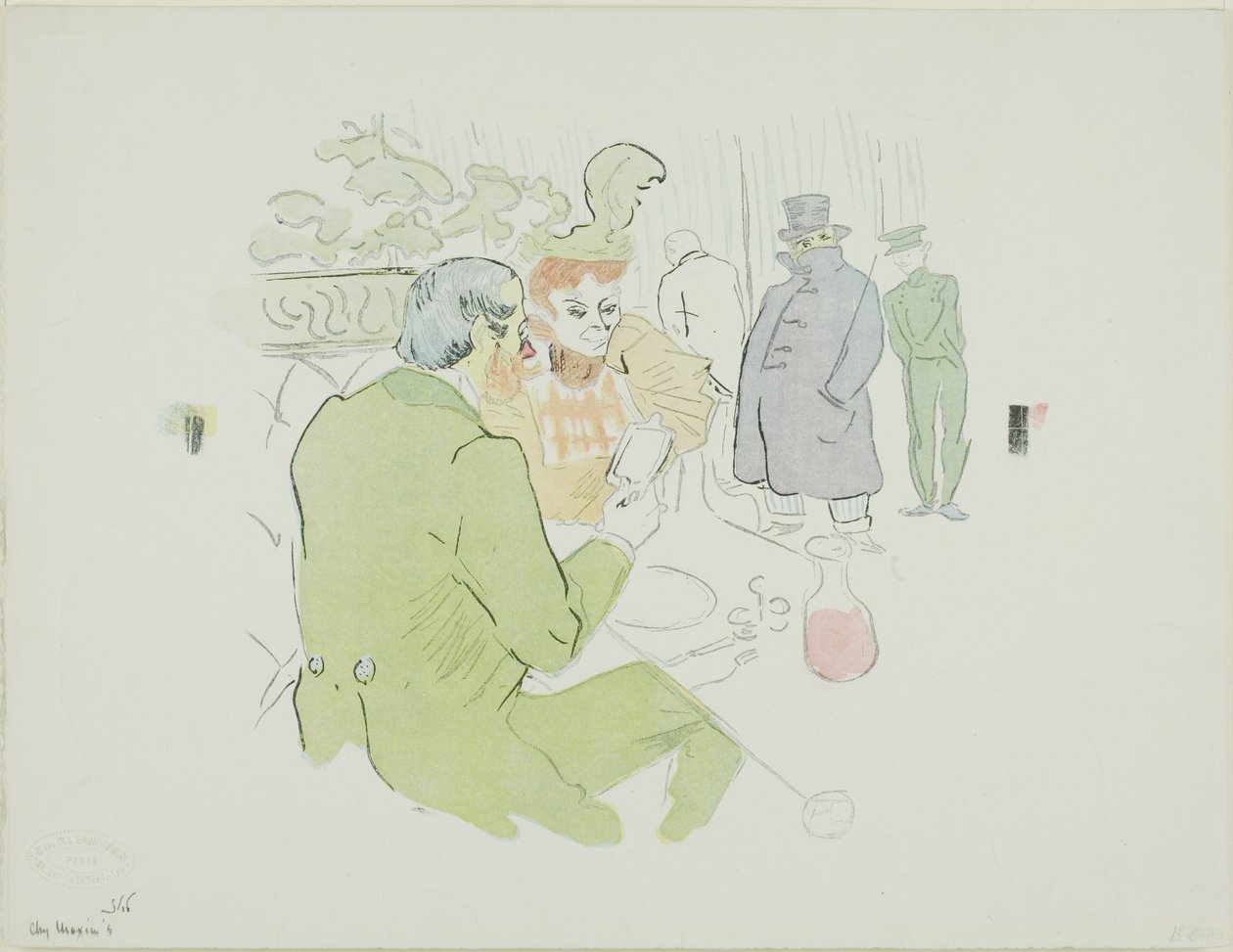 Snobberi av Henri de Toulouse Lautrec