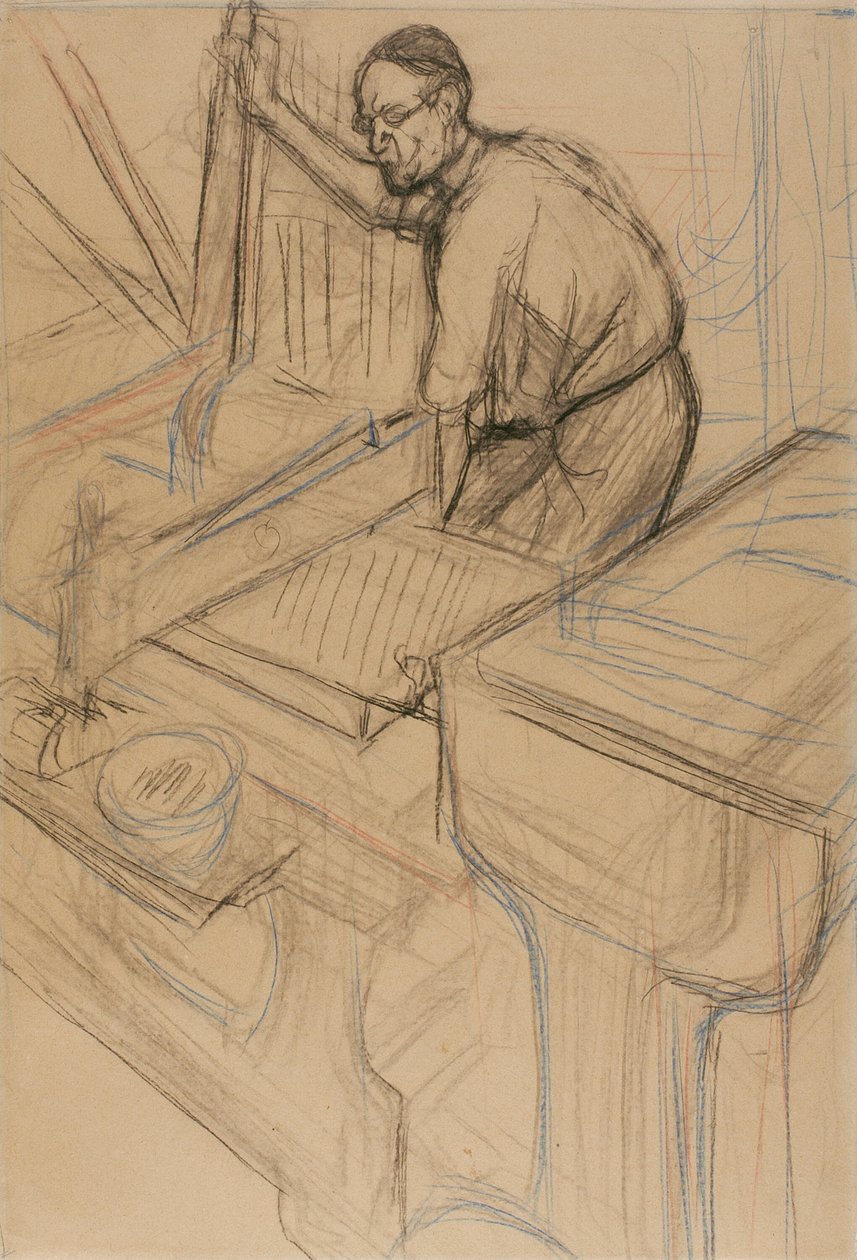 Studie av Henri de Toulouse Lautrec