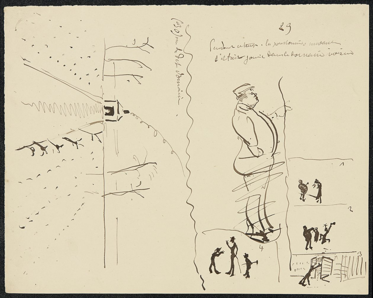 Nedsänkning, 1881 av Henri de Toulouse Lautrec