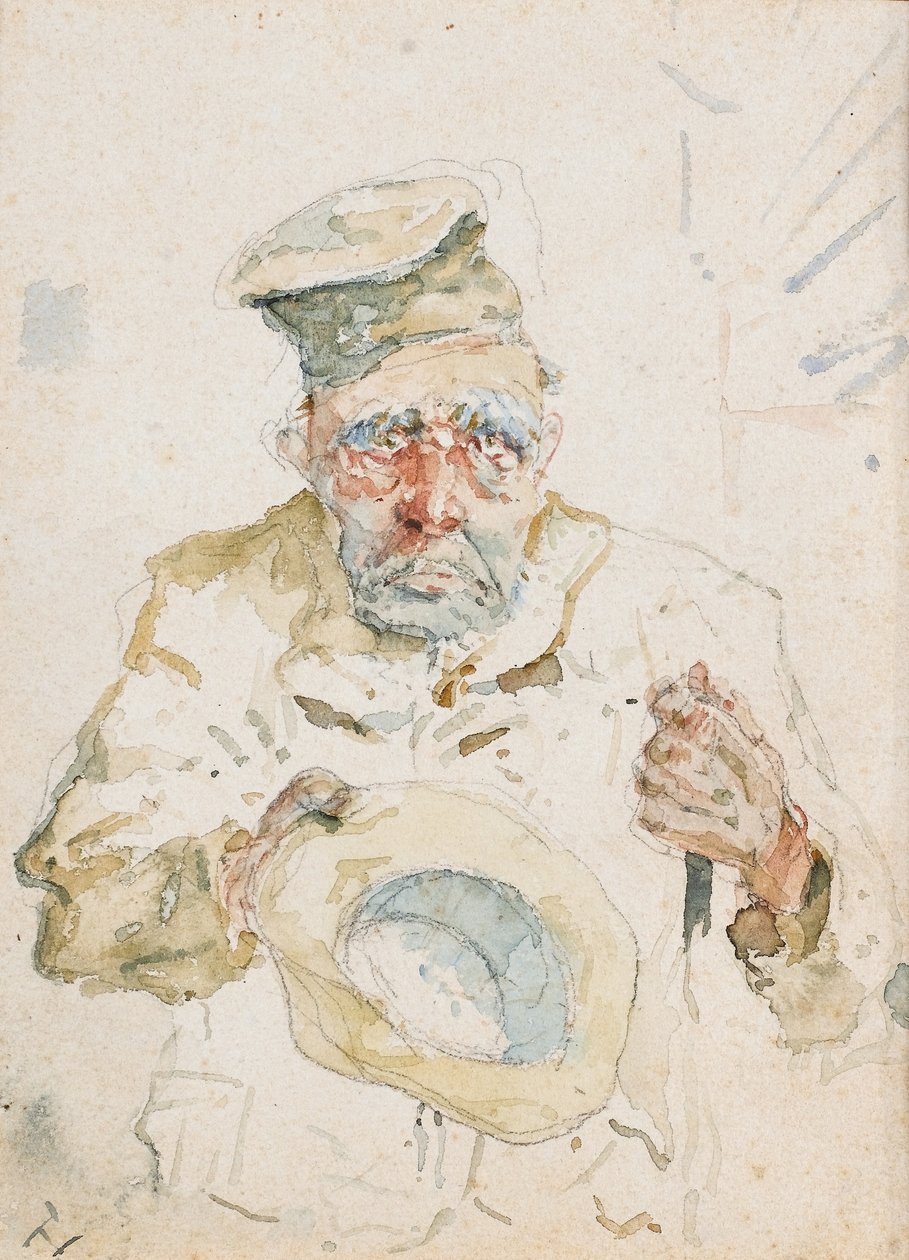 Tiggaren från Albi, ca 1880 av Henri de Toulouse Lautrec