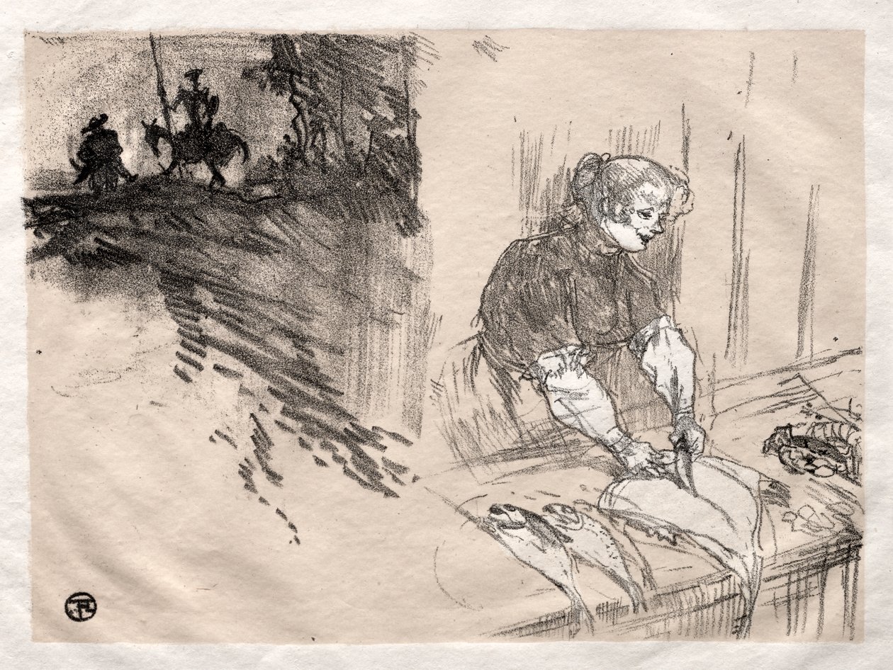 The Brief Joys: Omslag av Henri de Toulouse Lautrec