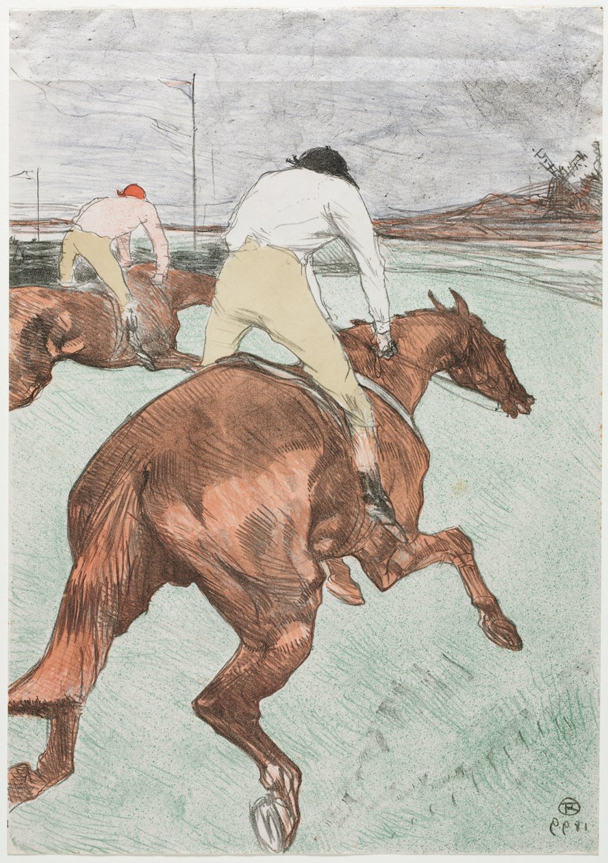 Jockeyn av Henri de Toulouse Lautrec