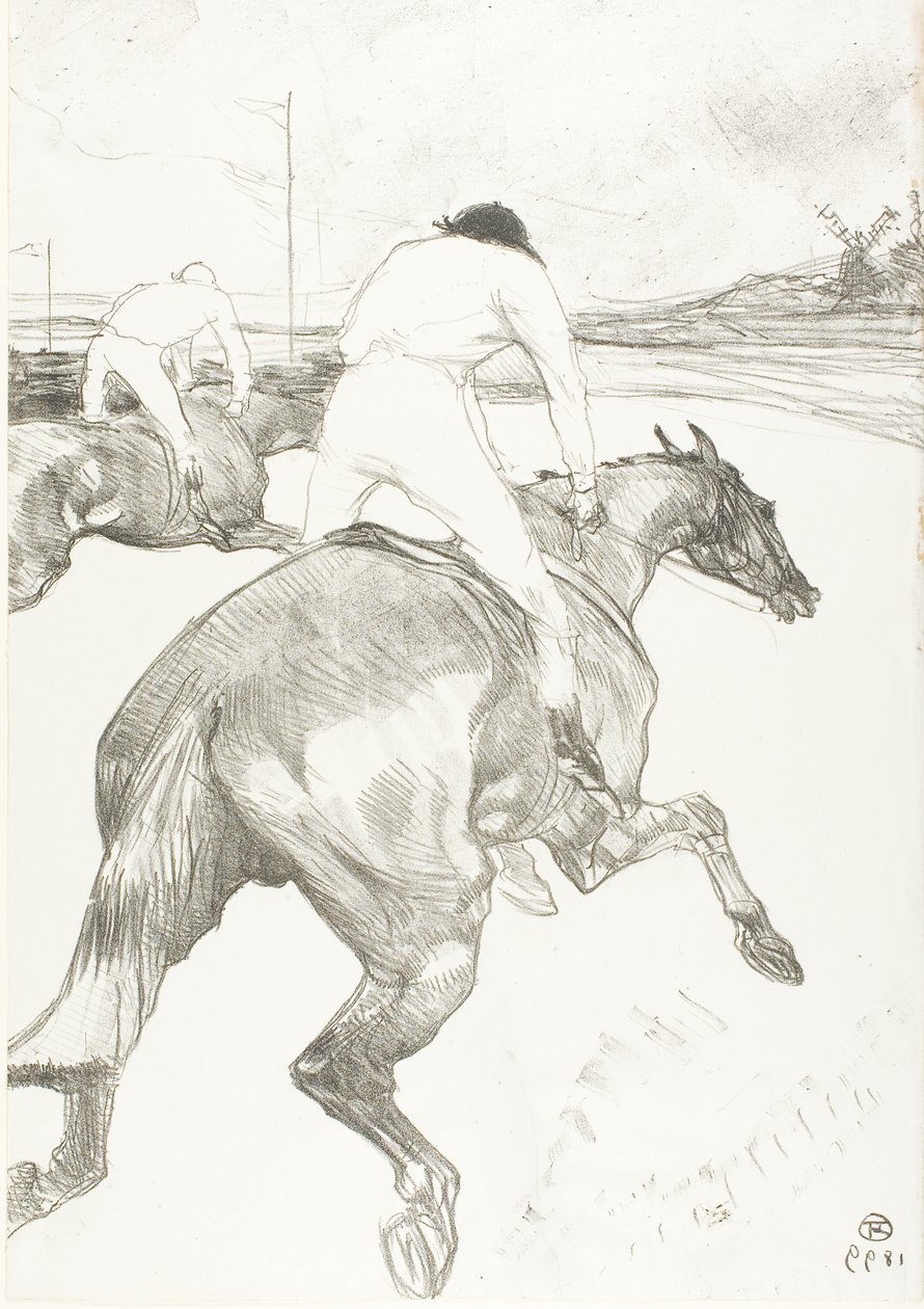 Jockeyn av Henri de Toulouse Lautrec