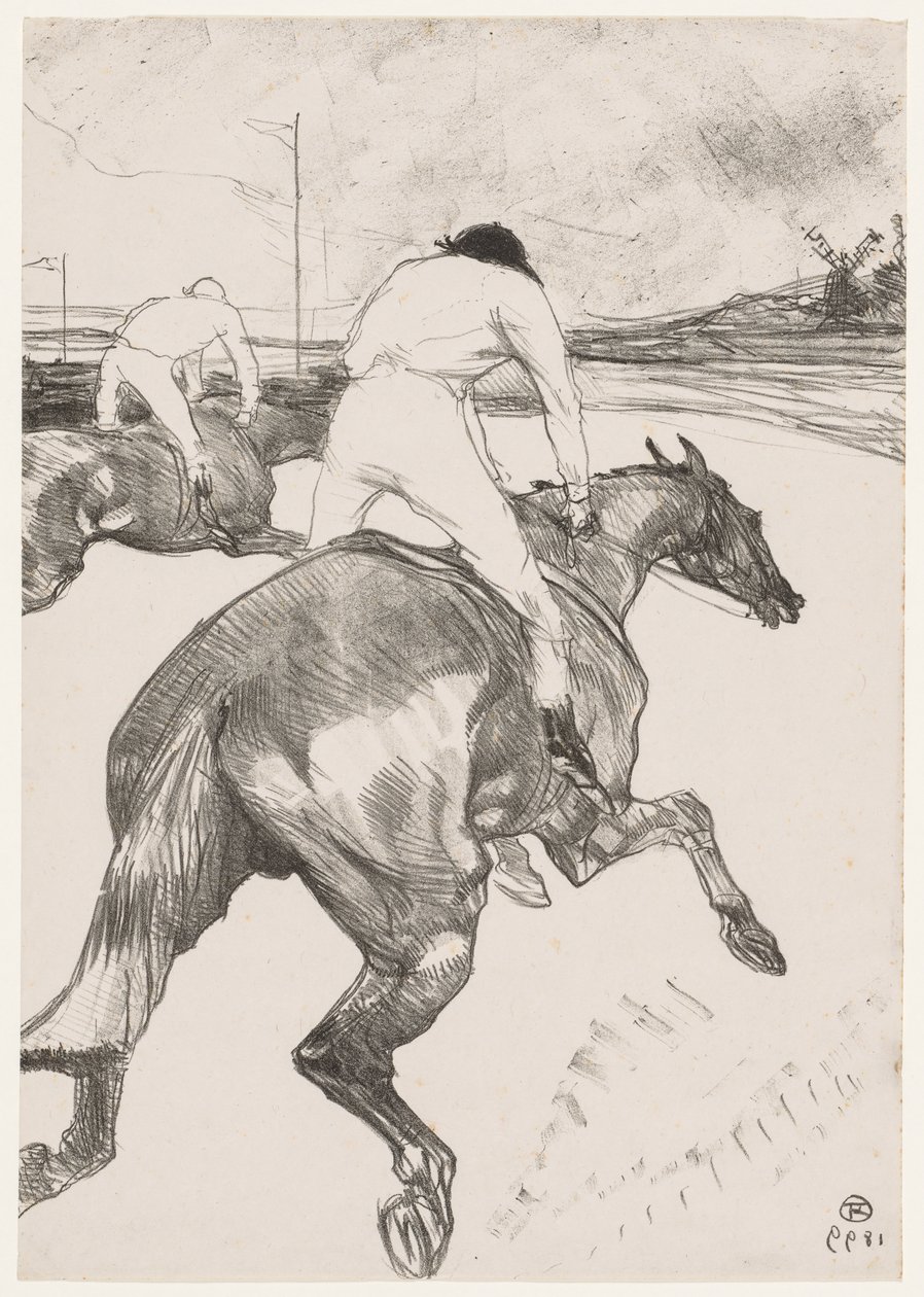 Jockeyn av Henri de Toulouse Lautrec