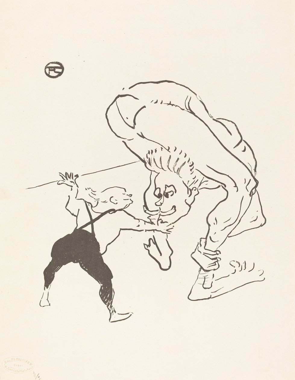 Bröderna Marco, 1895. av Henri de Toulouse Lautrec