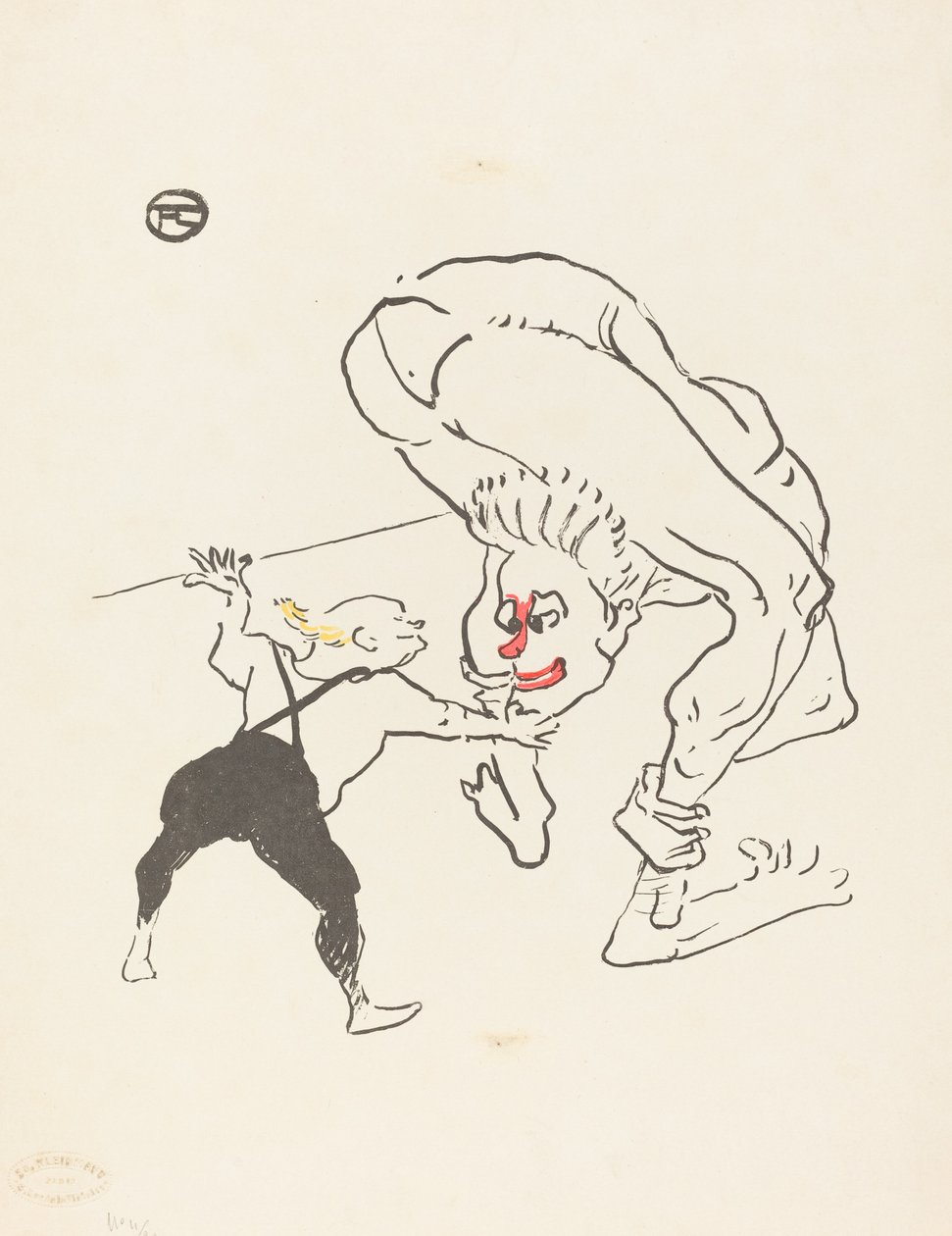 Bröderna Marco, 1895. av Henri de Toulouse Lautrec