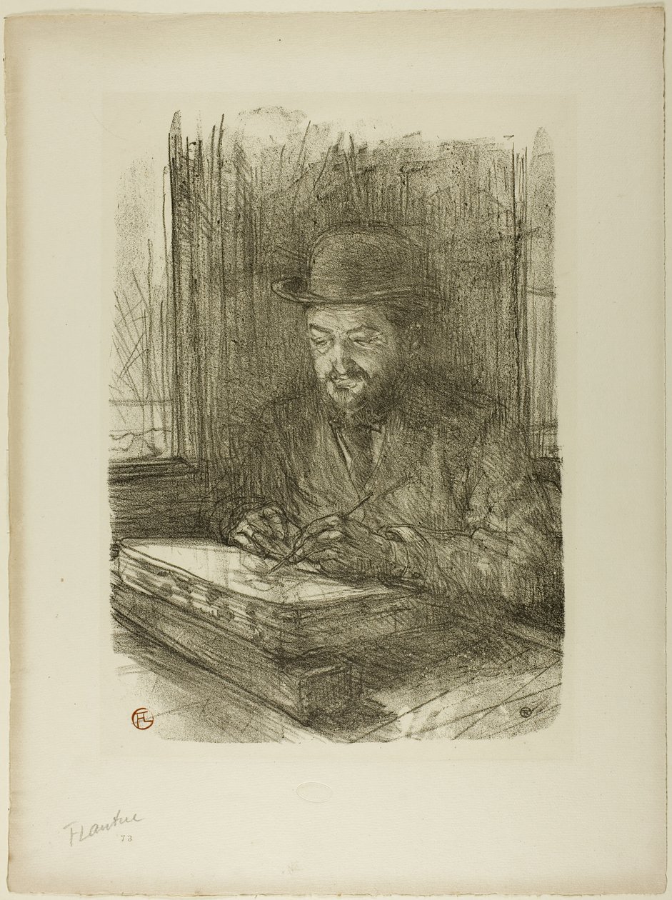 Gravörmästaren, Adolphe Albert av Henri de Toulouse Lautrec