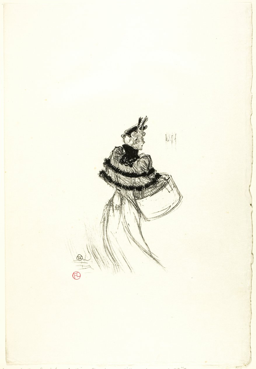De gamla herrarna av Henri de Toulouse Lautrec