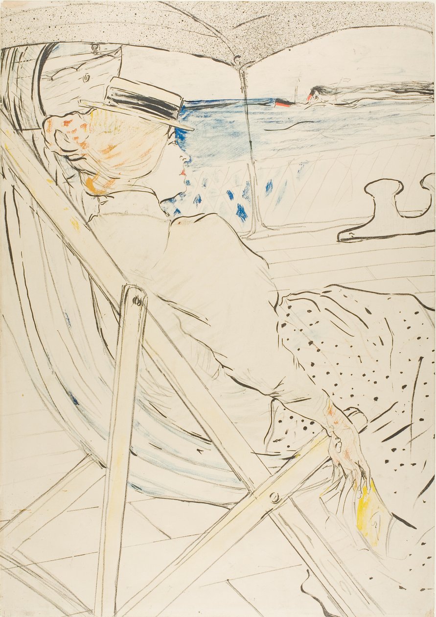 Passageraren i hytt 54—Kryssningen av Henri de Toulouse Lautrec
