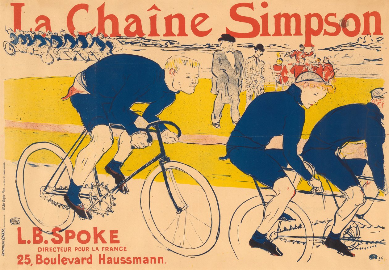 Simpson-kedjan av Henri de Toulouse Lautrec