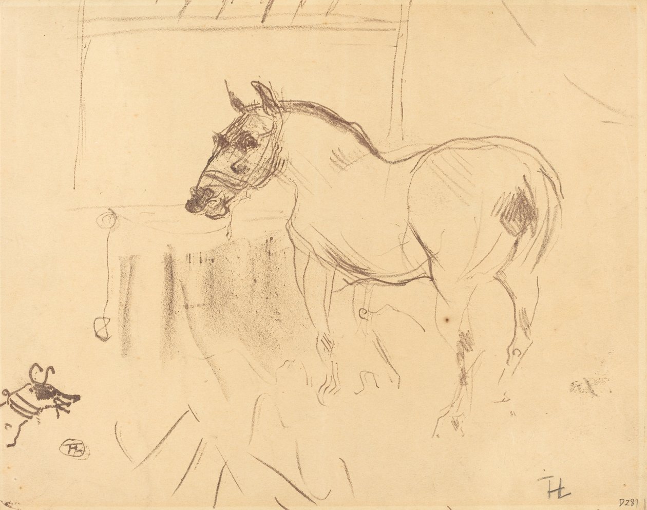 Den lilla ponnyn från Calmese Den lilla ponnyn från Calmese, 1899. av Henri de Toulouse Lautrec