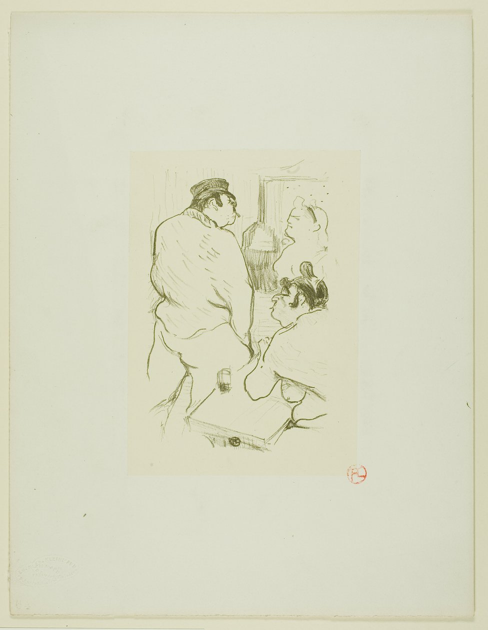 Grenelles terror av Henri de Toulouse Lautrec