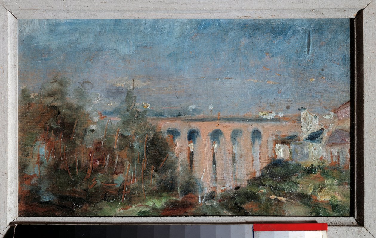 Viadukten av Castelviel har Albi-målning av Henri de Toulouse Lautrec (1864-1901) av Henri de Toulouse Lautrec