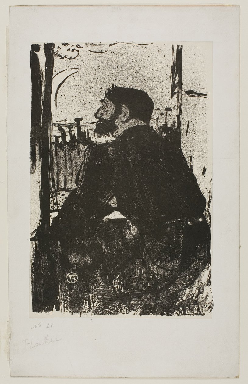 vit natt av Henri de Toulouse Lautrec