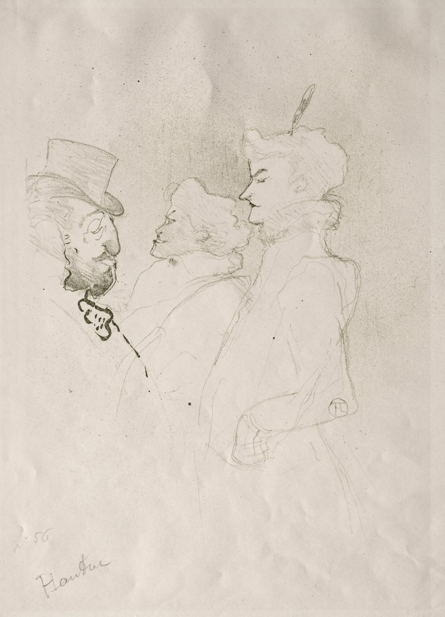 Varför inte? En gång utgör inte en vana av Henri de Toulouse Lautrec