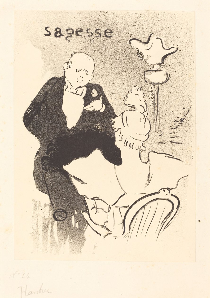 Wisdom Wisdom, 1893. av Henri de Toulouse Lautrec