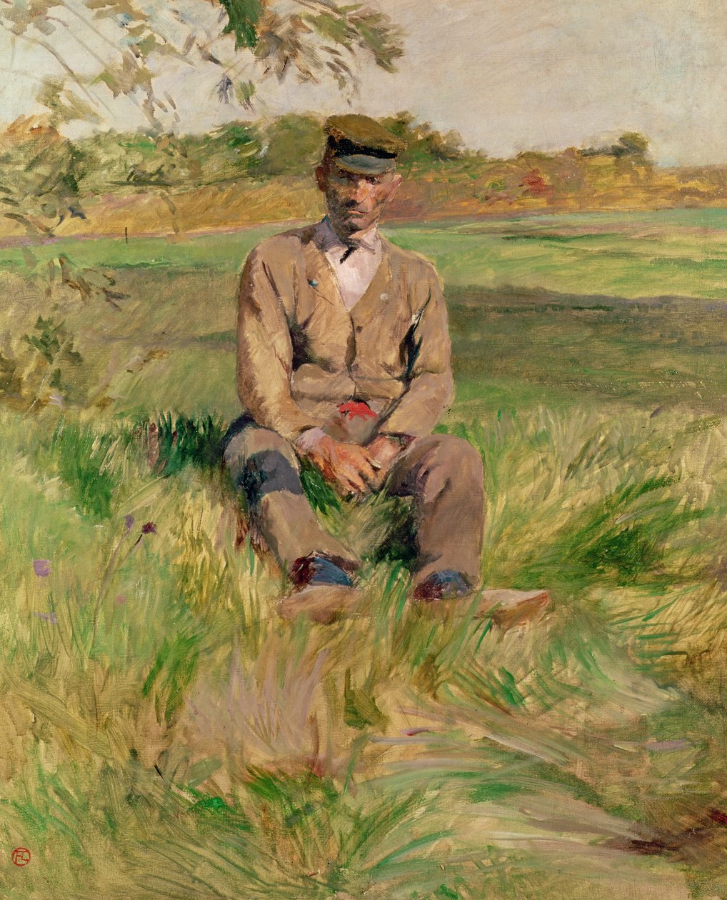 Arbetare på Celeyran av Henri de Toulouse Lautrec