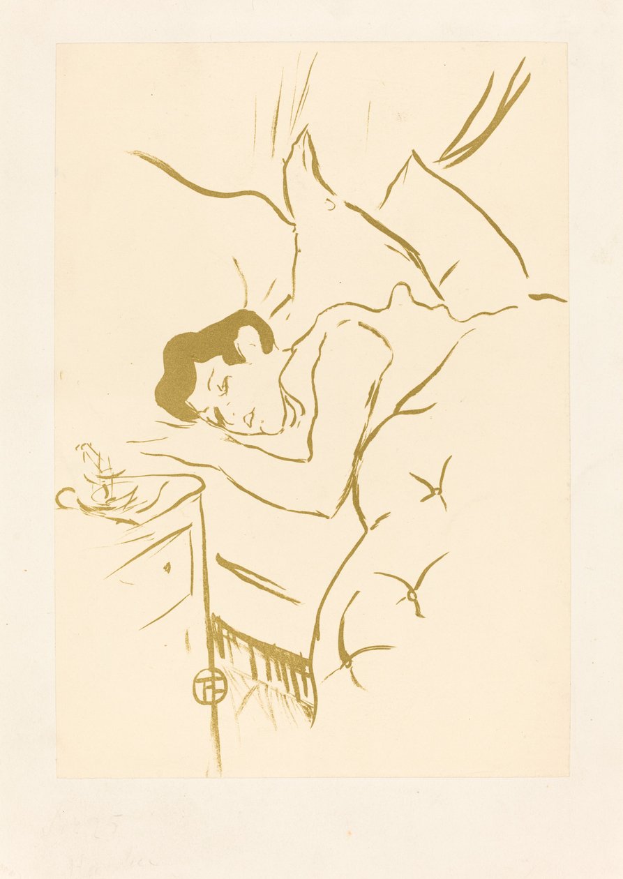 Din mun (Ta bouche) av Henri de Toulouse Lautrec