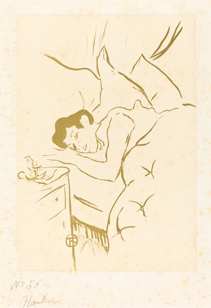 Din mun Ta bouche, 1893. av Henri de Toulouse Lautrec