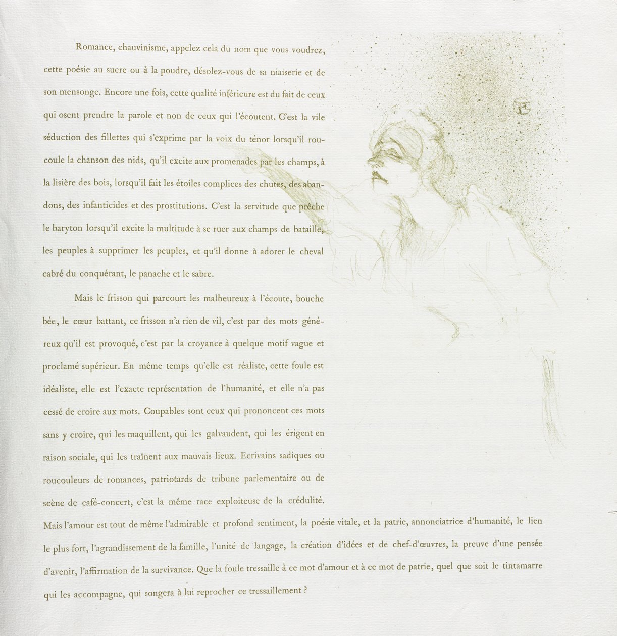 Yvette Guilbert-French Series: Nr 12 av Henri de Toulouse Lautrec
