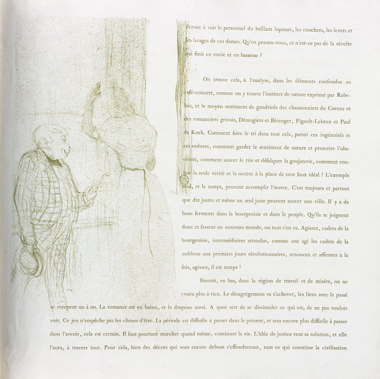 Yvette Guilbert-French Series: Nr 15 av Henri de Toulouse Lautrec