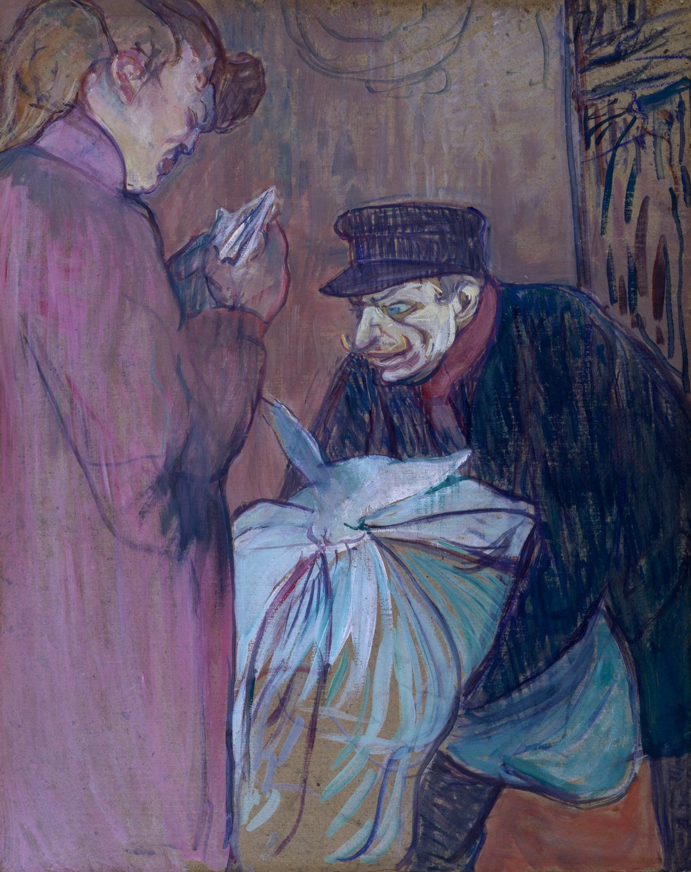 bordelltvättare av Henri de Toulouse Lautrec