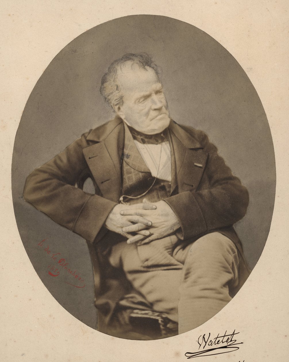 Watelet, 39 boulevard des Capucines Paris 1821 (s/v foto) av Henri de la Blanchere