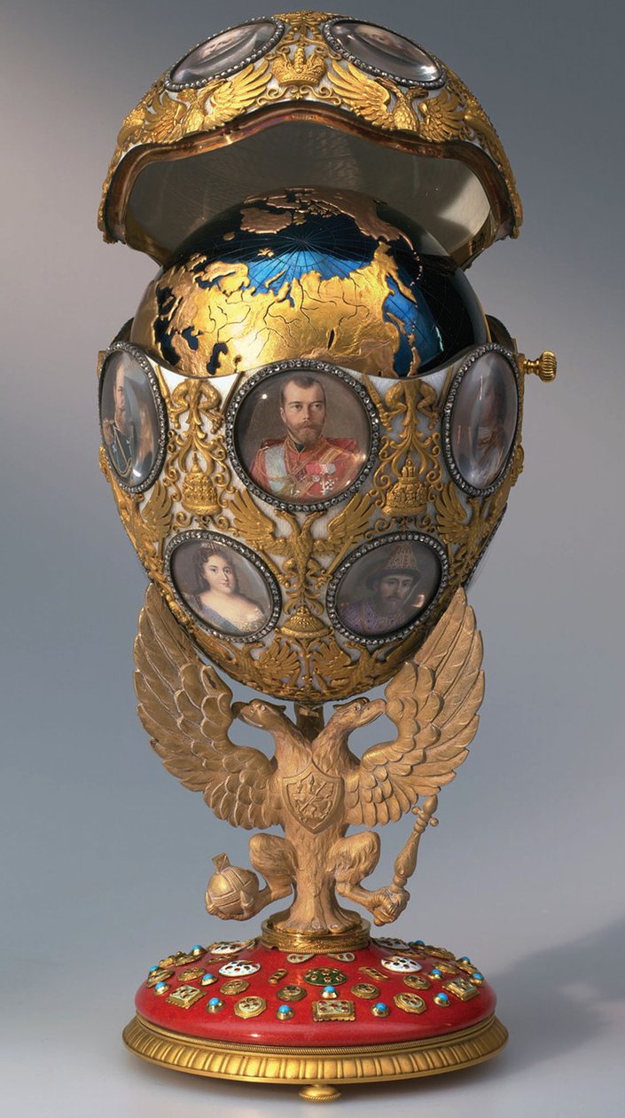 Århundradet för Romanoffs House Egg, 1913 av Henrik Immanuel Wigström