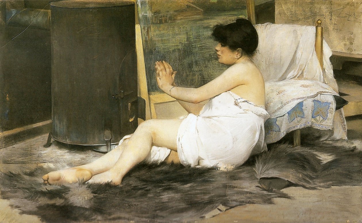 Model at rest av Henrique Bernardelli