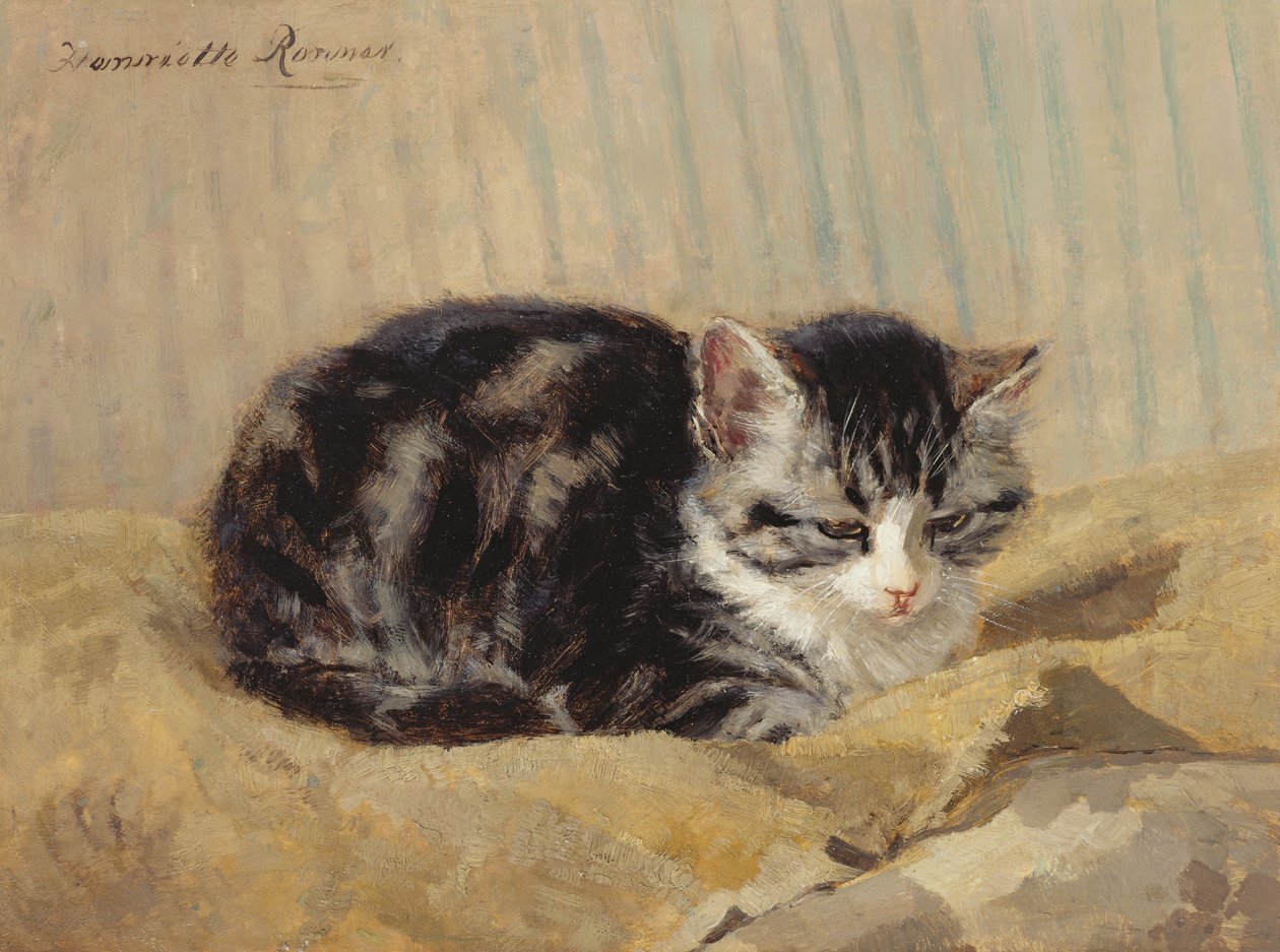 Tabbyn av Henriëtte Ronner Knip