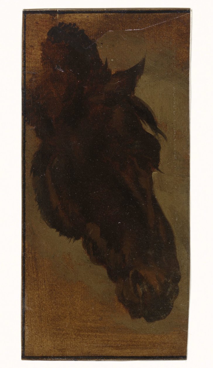 hästhuvud av Henriëtte Ronner