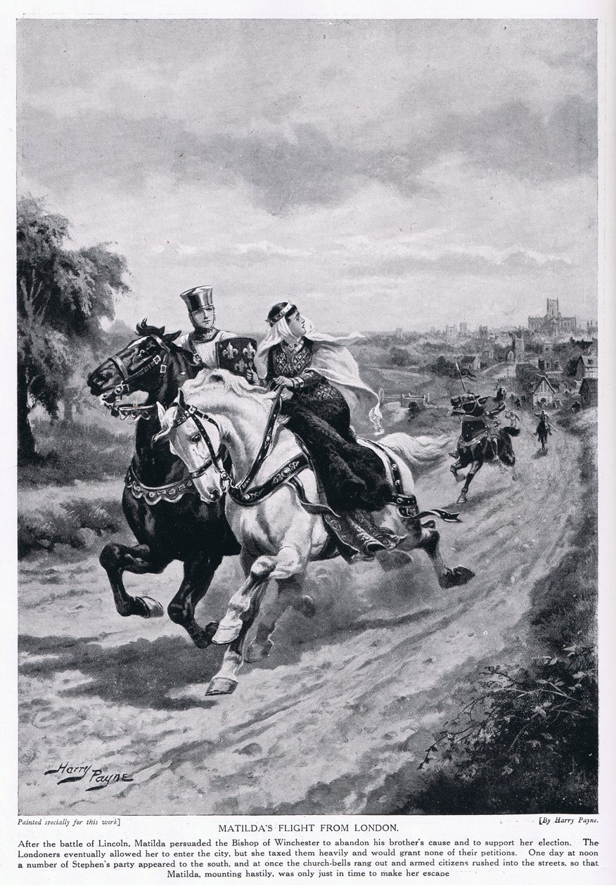 Matilda flygning från London, 1920-talet av Henry A. Payne