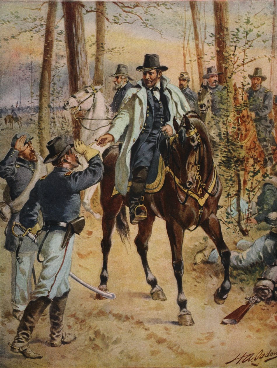 General Grant i Wilderness-kampanjen, 5 maj 1864 av Henry Alexander Ogden