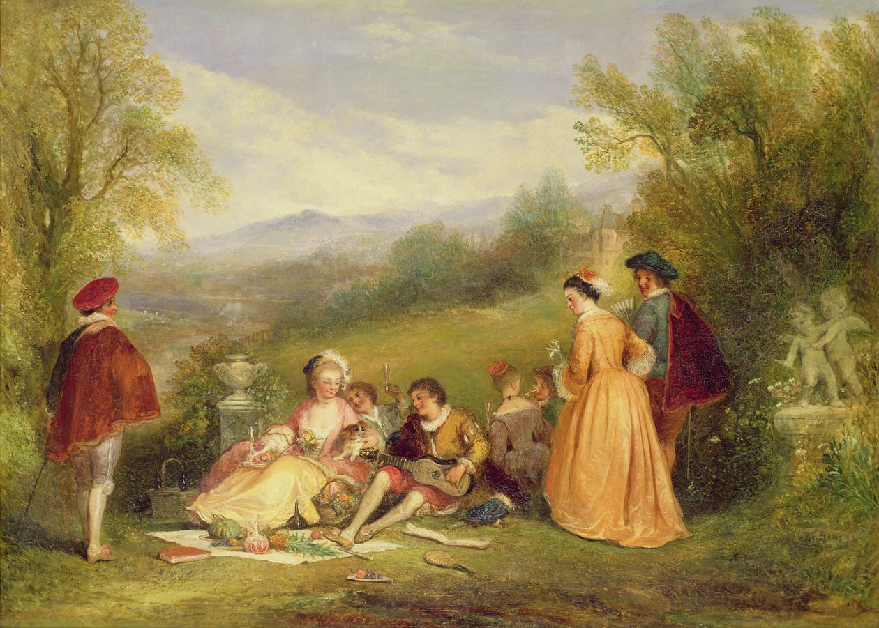 En galante scen av Henry Andrews