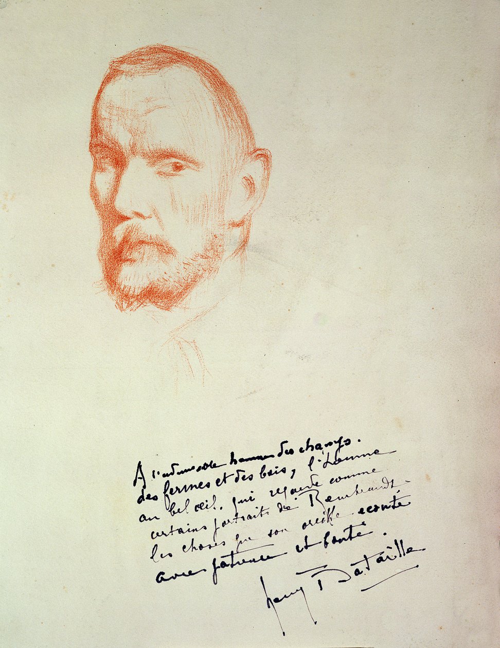 Jules Renard (1864-1910) från "Tetes et Pensees" 1901 av Henry Bataille
