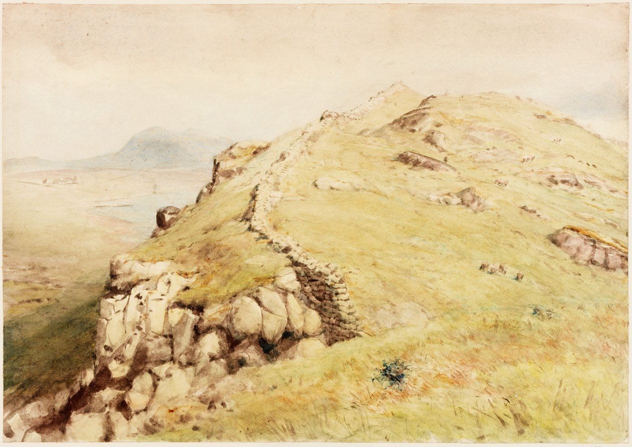 Steel-Rigg (penna och akvarell på papper (klistrad på kort)) av Henry Burdon Richardson