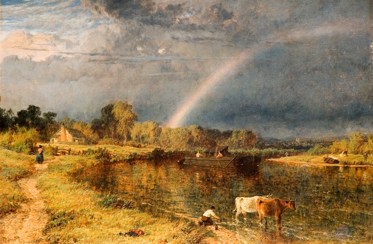 Regnbågen. 1854 av Henry Dawson