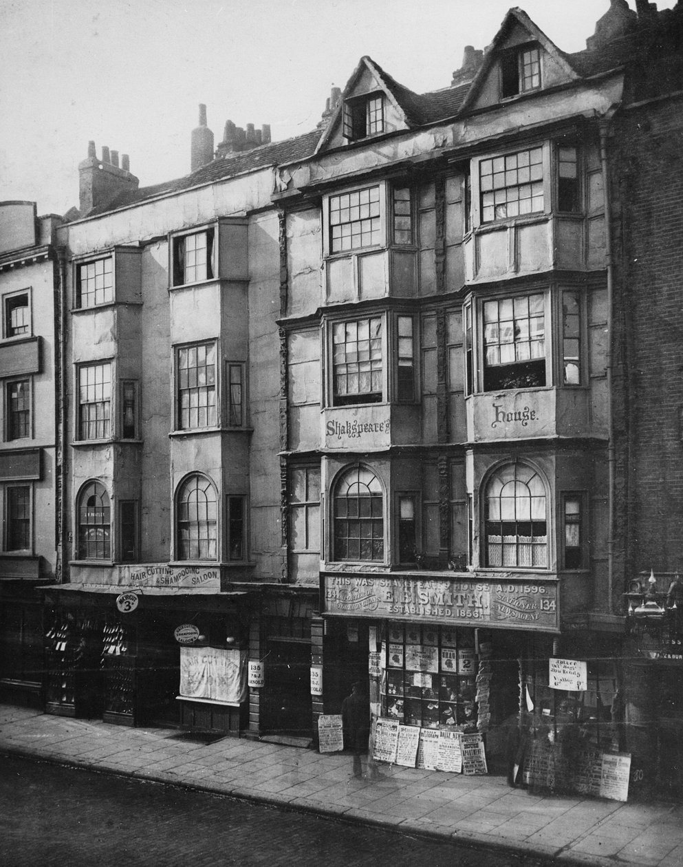 134 Aldersgate Street, ca 1879 av Henry Dixon