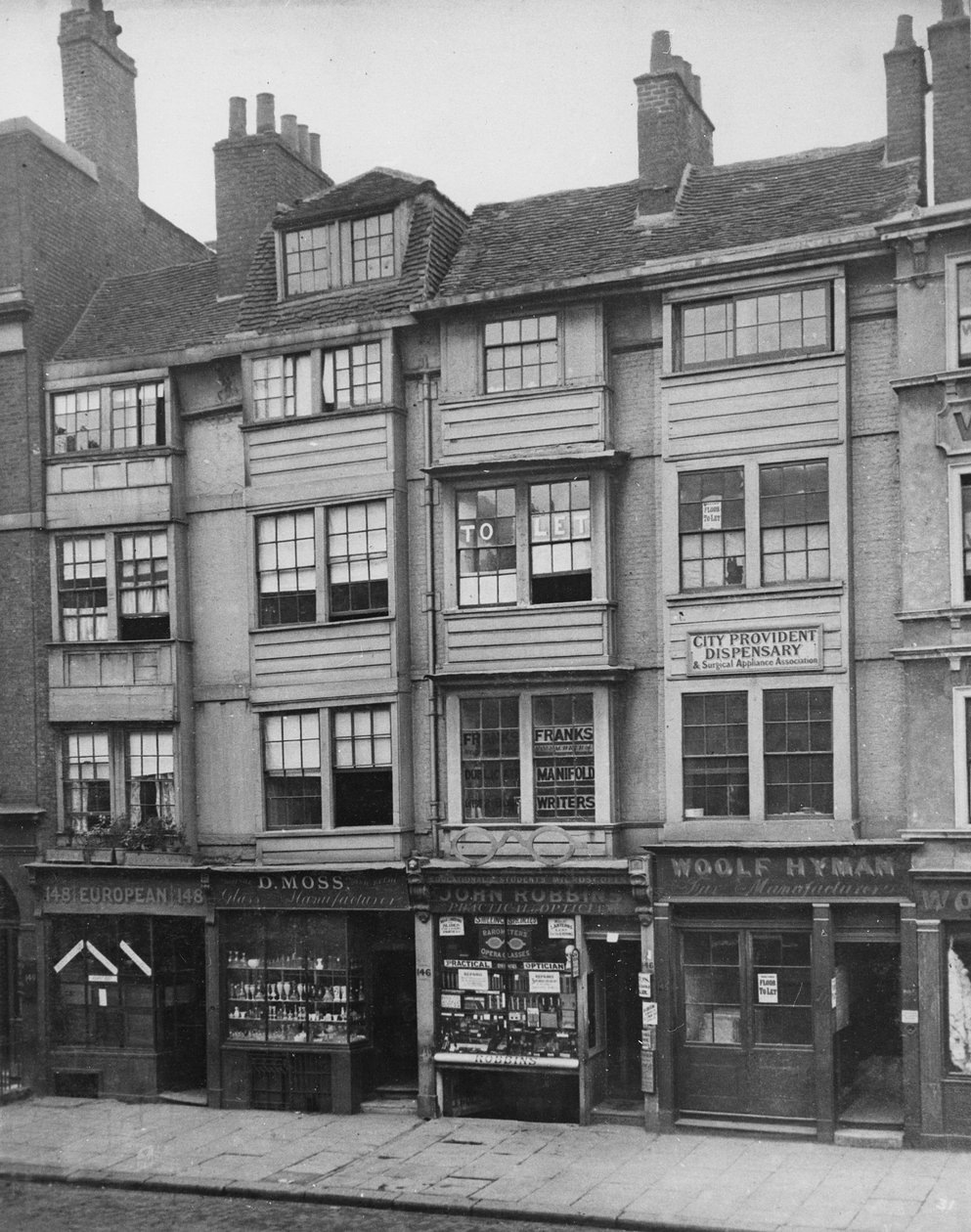 Aldersgate Street, ca 1879 av Henry Dixon