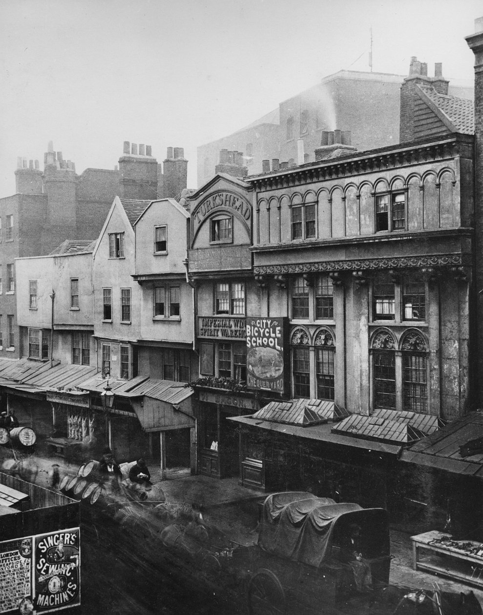 Aldgate, ca 1883 av Henry Dixon